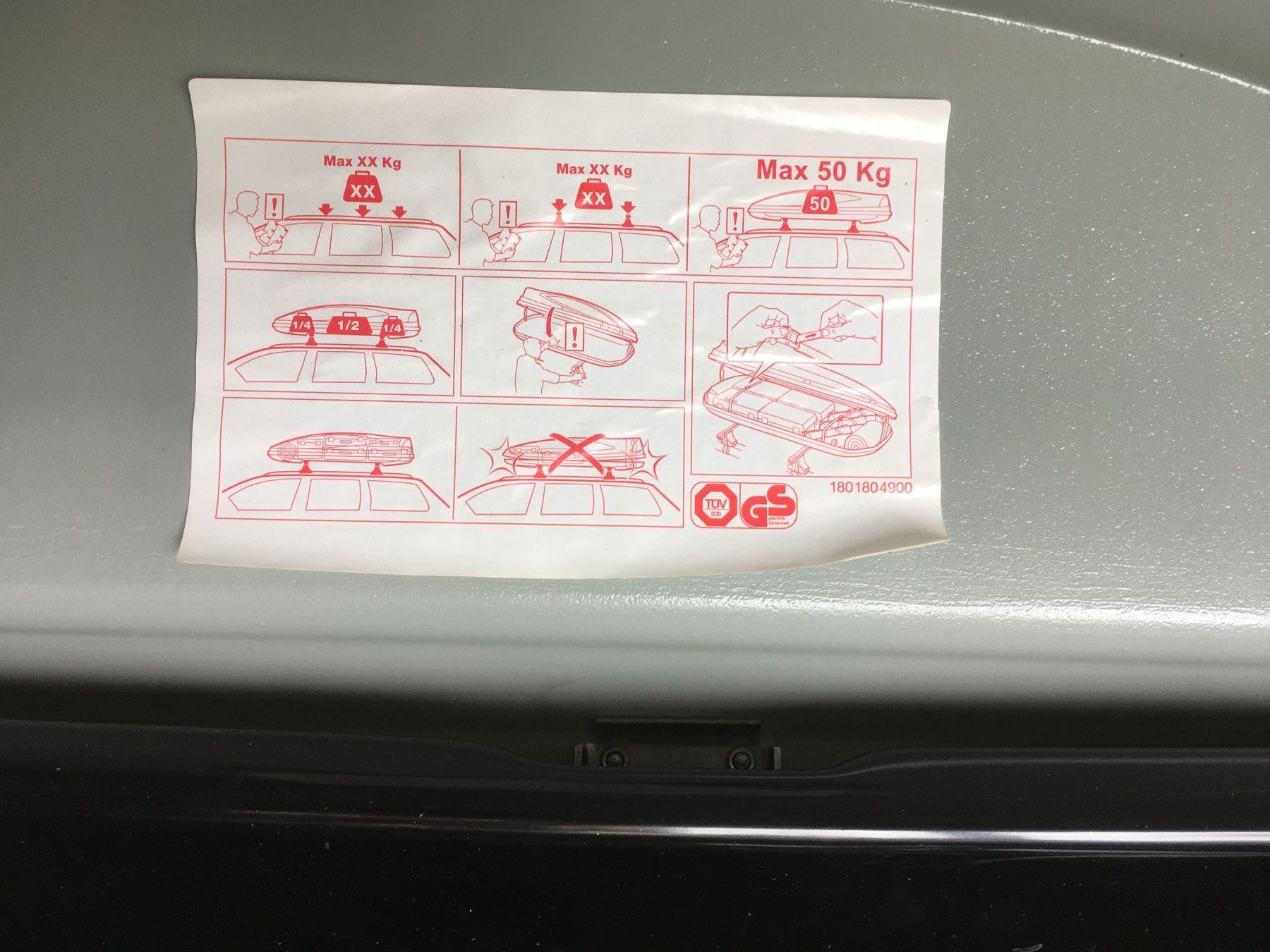 Box da tetto: Dachträger inkl. Dachbox Mini Countryman Cooper – Usato da Aeschi b. Spiez venduto da Christoph016 1