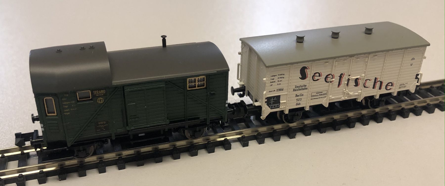Fleischmann Modelleisenbahnen: Fleischmann N / 8300 + 8341 / DRG / Güterwagen-Set - 01 – Neu und originalverpackt aus Eggersriet von uncletoni 4