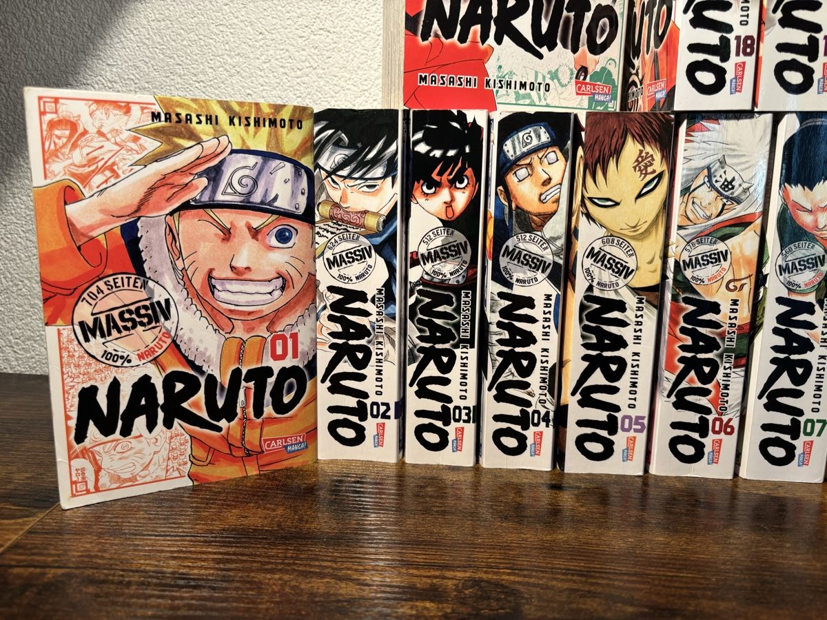 Comics: Naruto Massiv Band 1-24 komplett  – Gebraucht aus Jonen von Sschriber 1