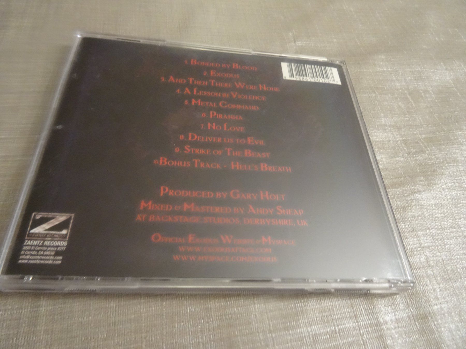 CDs: Exodus - Let there be Blood CD – Gebraucht aus Olten von  1