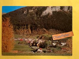 1975 Zillis / GR an der San Bernardino-Strasse mit der