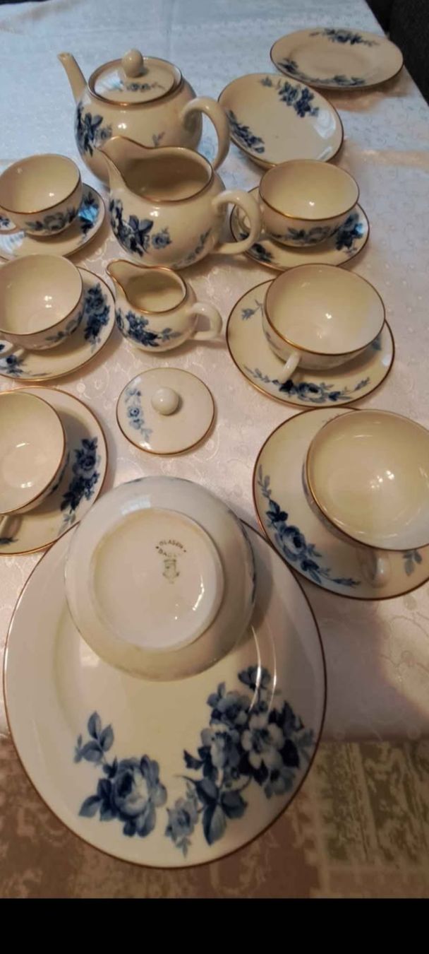 Geschirrsets: Kaffeeservice Blaser Basel Blumen Dekor  – Neu und originalverpackt aus Binningen von vey_88km 4
