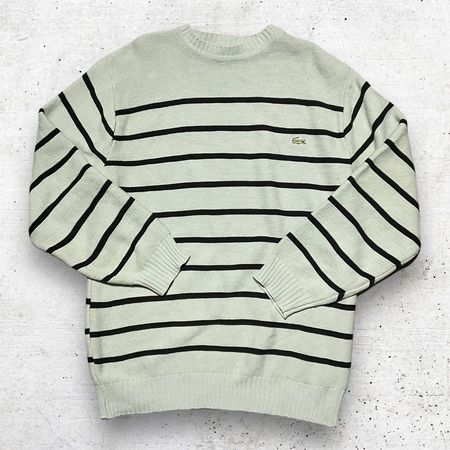 Lacoste Classic Strickpullover gestreift / Grösse 5 (L/M)