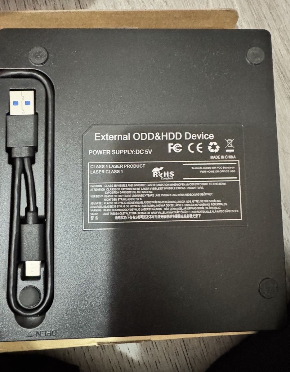 Convertisseurs: External ODD&HDD Device mit USB Anschluss – Neuf avec emballage d'origine à Flamatt par ard_9ctk