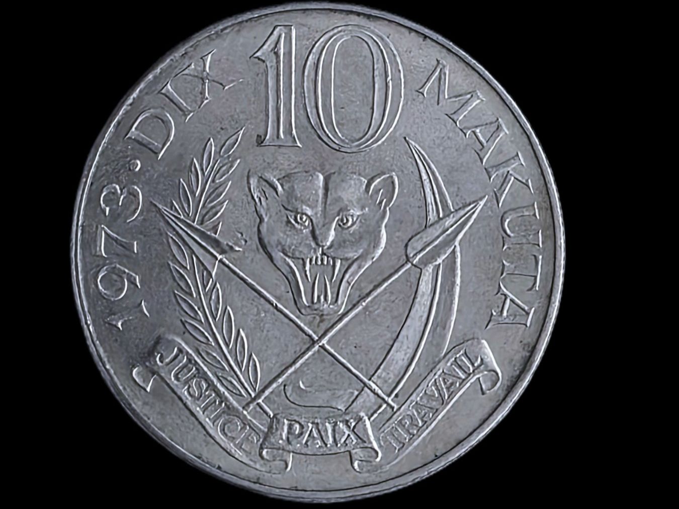 Tutti le monete: ZAIRE 10 MAKUTA 1973 – Usato da winterthur venduto da CoinPassion