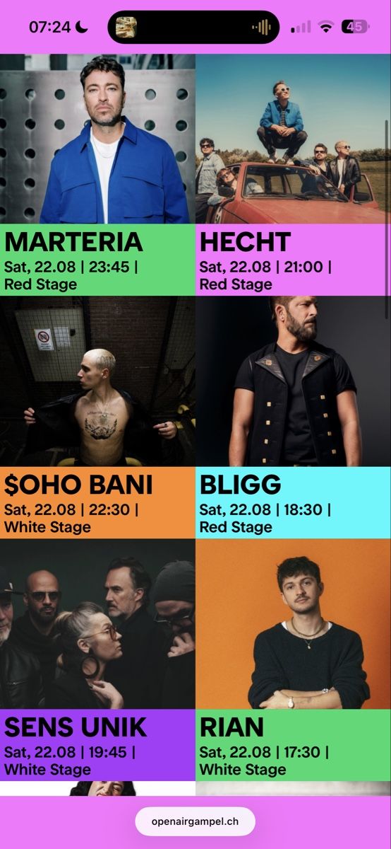 Tickets: Openair Gampel Ticket Samstag – Neu (gemäss Beschreibung) aus Wetzikon ZH von Megi7
