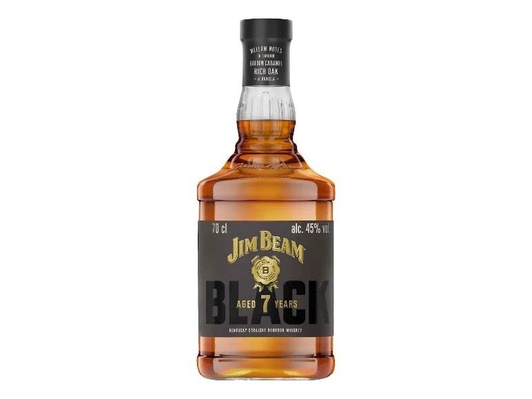 Bevande alcoliche: Black Bourbon Whiskey 7 Jahre mit Geschenkverpackung – Nuovo e nell'imballaggio originale da Bülach venduto da StoreInShopOutlet 7