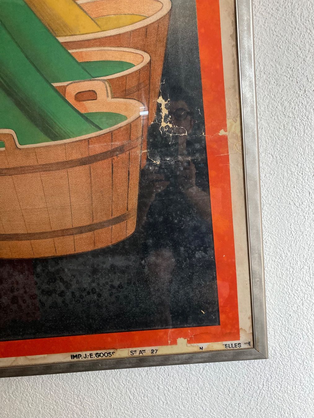 Posters & Illustrations: Antikes Plakat "L'Alsacienne", gerahmt – D'occasion à Thalwil par Timtilla 2