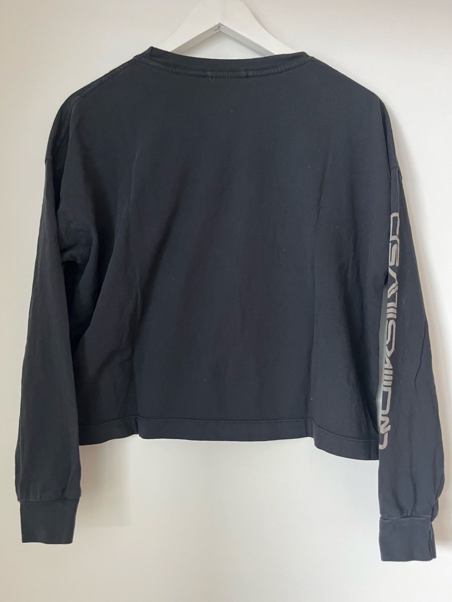 Quiksilver T-shirt: Quiksilver Langarmshirt, Schwarz, Grösse S – Usato da Frauenfeld venduto da heyLani 1
