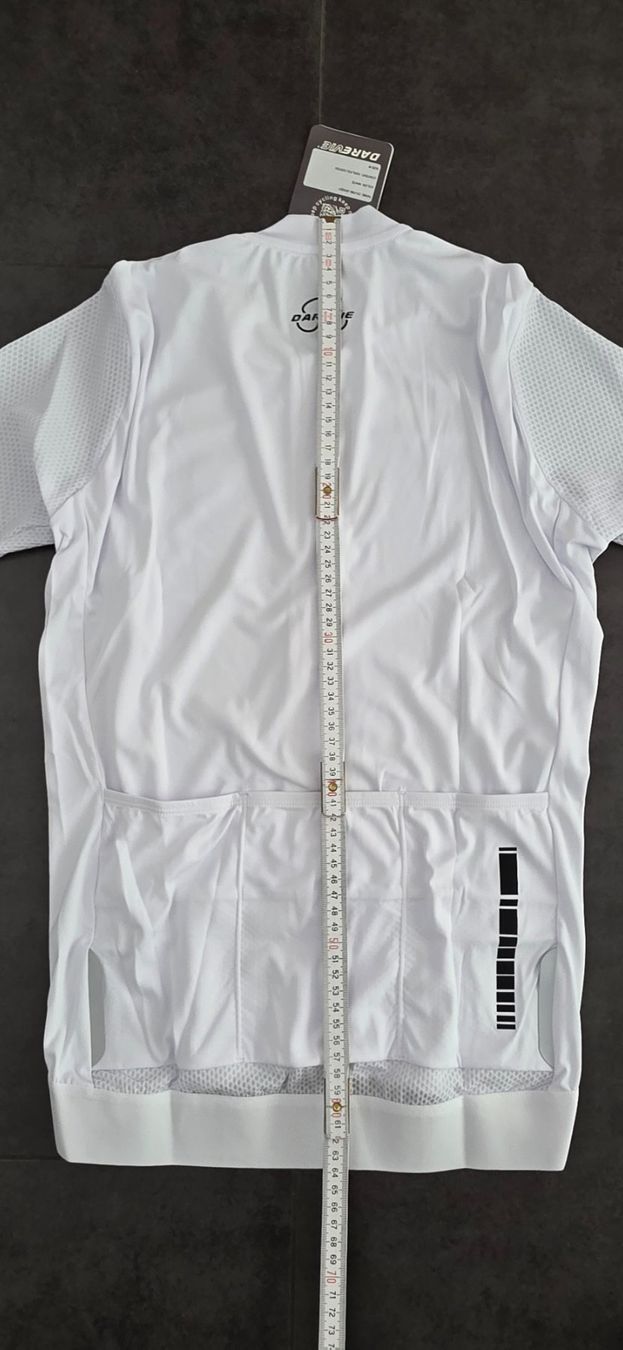 Leibchen & Hosen: Velotrikot DAREVIE - weiss / M – Neu und originalverpackt aus Wittenbach von Hase113 5