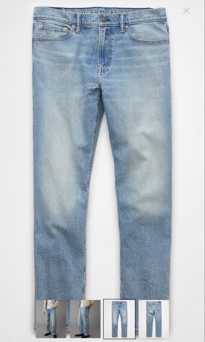 Jeans: American Eagle Easy flex Original Straight Jean – Nuovo (secondo la descrizione) da Nyon venduto da jen_7dfc