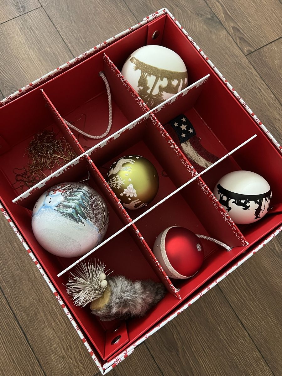 Tutte le decorazioni: Weihnachtskugeln mit Aufbewahrungsbox – Usato da Buchs AG venduto da Balisto0 1