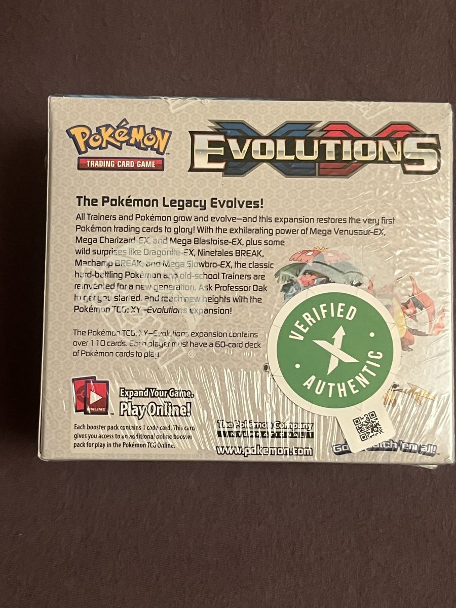 Pokémon Carte collezionabili: Pokémon XY Evolutions Booster Box Display New & Sealed – Nuovo e nell'imballaggio originale da Avry-devant-Pont venduto da Tig08 4