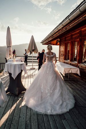 Brautkleid, Hochzeitskleid, Grösse 34, mit Spitze ✨