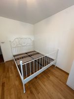 Bettrahmen mit Lattenrost Ikea (Leirsund+Skorva)