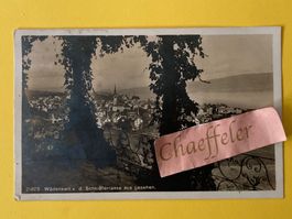 1928 Wädenswil v. d. Schlossstrasse aus gesehen