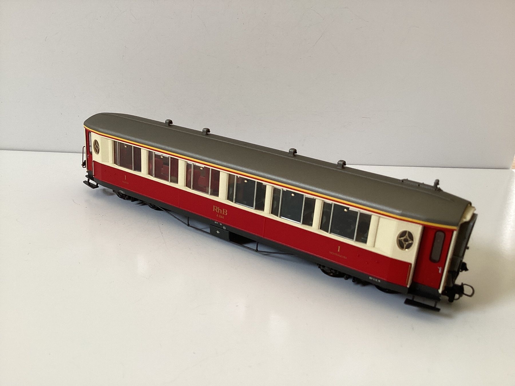 Bemo Modellini di ferrovie: Bemo Salonwagen RhB 1:87 H0m – Usato da Effretikon venduto da simtek_de 2
