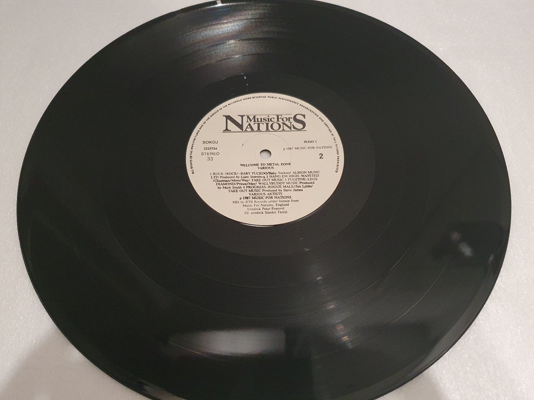 Dischi in vinile: Welcome To The Metal Zone – Usato da Uster venduto da Vinyl-Leidenschaft 6