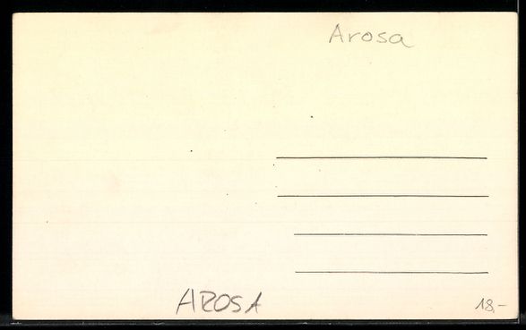 Cartoline postali: Foto-AK Arosa, Gruppenbild auf der Eisbahn – Usato da Berlin venduto da bartko-reher 1