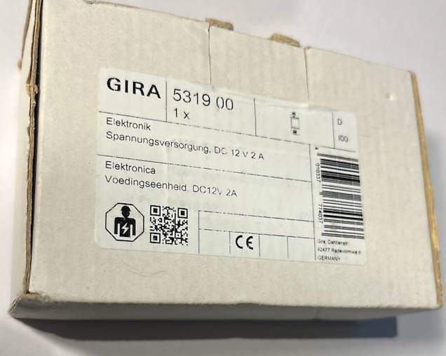Unità & Adattatore: GIRA 531900 Netzteil 12 V DC | 2 A – Usato da Beinwil am See venduto da peety 2