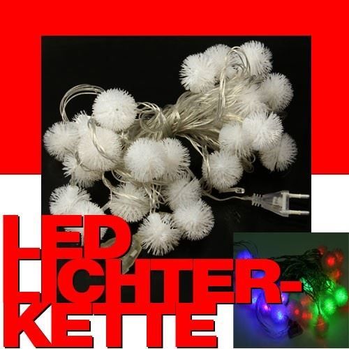 NEU LED LICHTERKETTE SCHNEEBALL LAMPEN Kaufen auf Ricardo