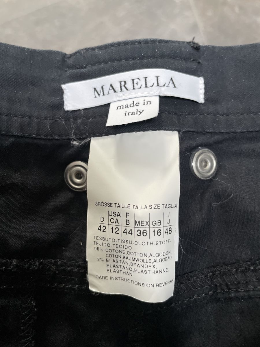 Marella Pantaloni: Marella Damenhose schwarz Gr. 42 D – Usato da Wettingen venduto da Adventist 2