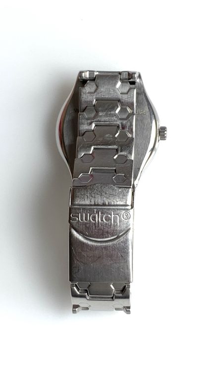 Swatch Irony Armbanduhr Edelstahl Herrenuhr 8