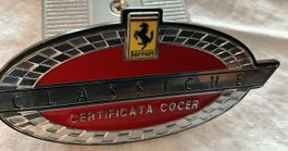 Ferrari Classiche Badge Emblem