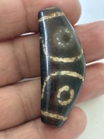 Tibet Népal Himalaya agate dzi amulette