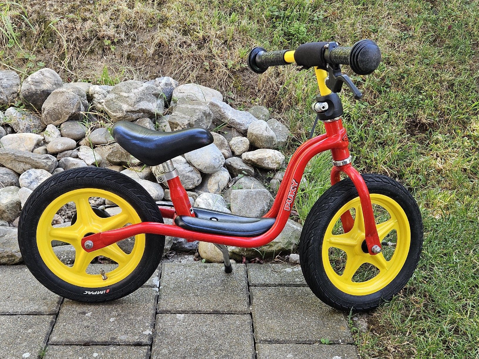 Puky Fahrzeuge für Kinder: Puky Laufrad mit Bremse 12" rot/gelb – Gebraucht aus Wildberg von Reunionevents 1