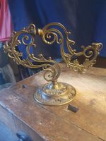 Lot 3 éléments lampe bronze style ancien 1880-1910 incomplet