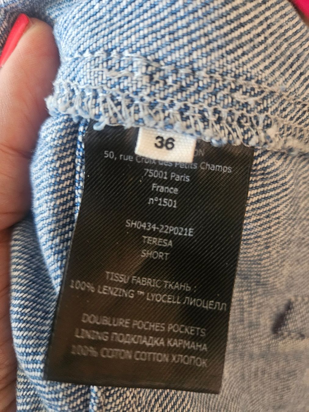 Isabel Marant Pantaloni: Isabel Marant Teresa Shorts FR 36 NP 320.- – Nuovo (secondo la descrizione) da Bern venduto da Alea6892 3