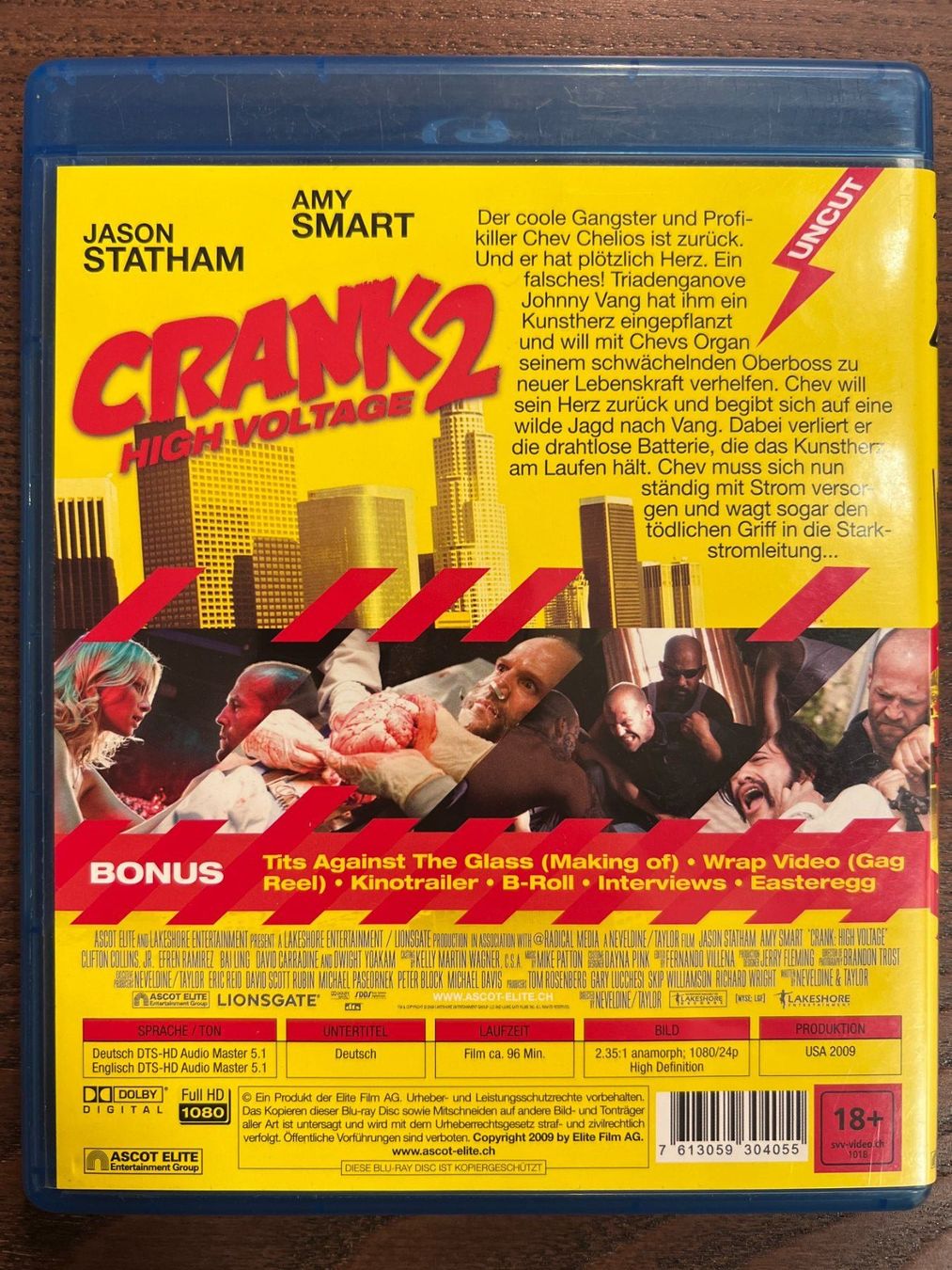 Alle DVDs: Crank 2 – Gebraucht aus Zürich von Blu-ray_ZH 1