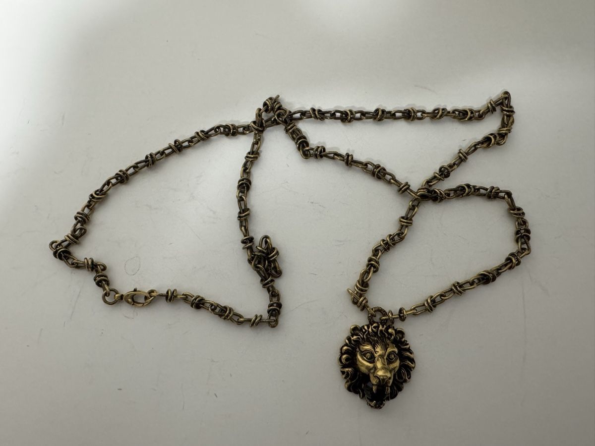 Gucci Catenine: GUCCI Löwenkopf-Halskette – Nuovo (secondo la descrizione) da Oensingen venduto da dindi84 1