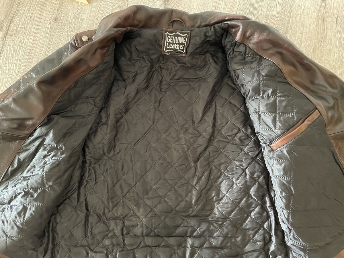 Giacche: Neue Lederjacke Gr. XL Farbe braun – Nuovo e nell'imballaggio originale da Ins venduto da creamo1 4