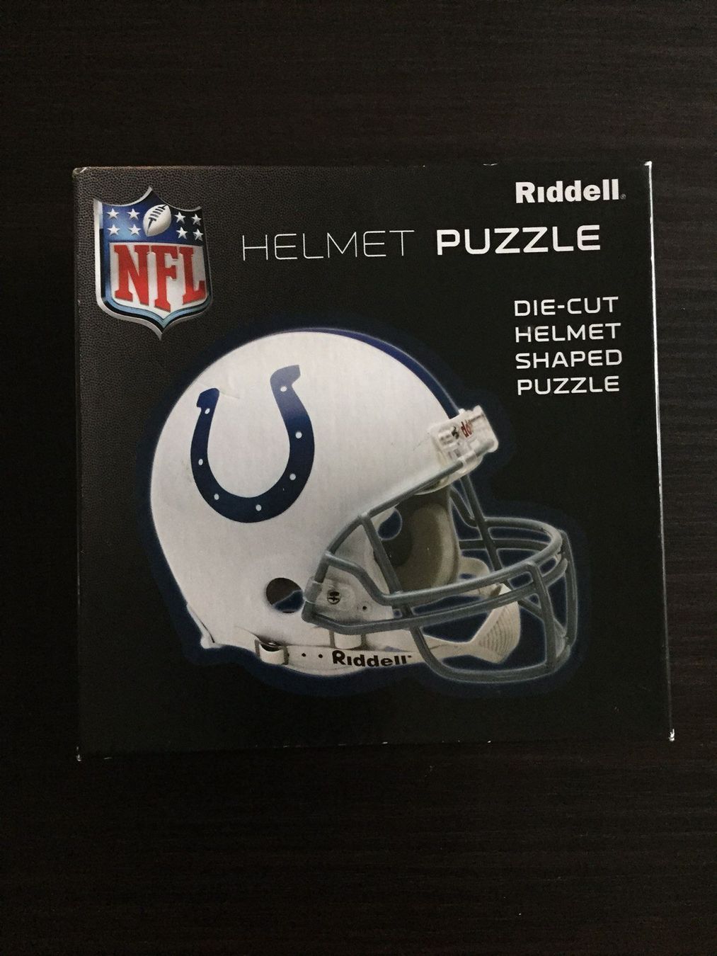 Puzzles: Indianapolis Colts Helm Puzzle 100 Teil. – Neu und originalverpackt aus Muttenz von US_Sport_Schweiz