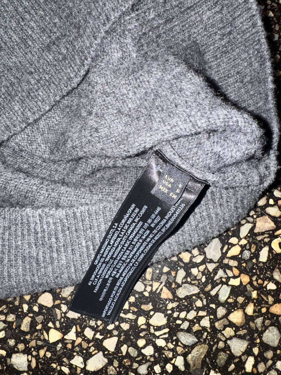 Massimo Dutti Maglioni & Felpe: Massimo dutti grey wool sweater jumper size small – Usato da Zürich venduto da gva_r9gs 4