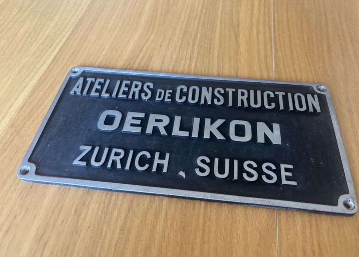 SBB/CFF/FFS Ecriteaux: Plaque train  – D'occasion à Orbe par car_8grw 2