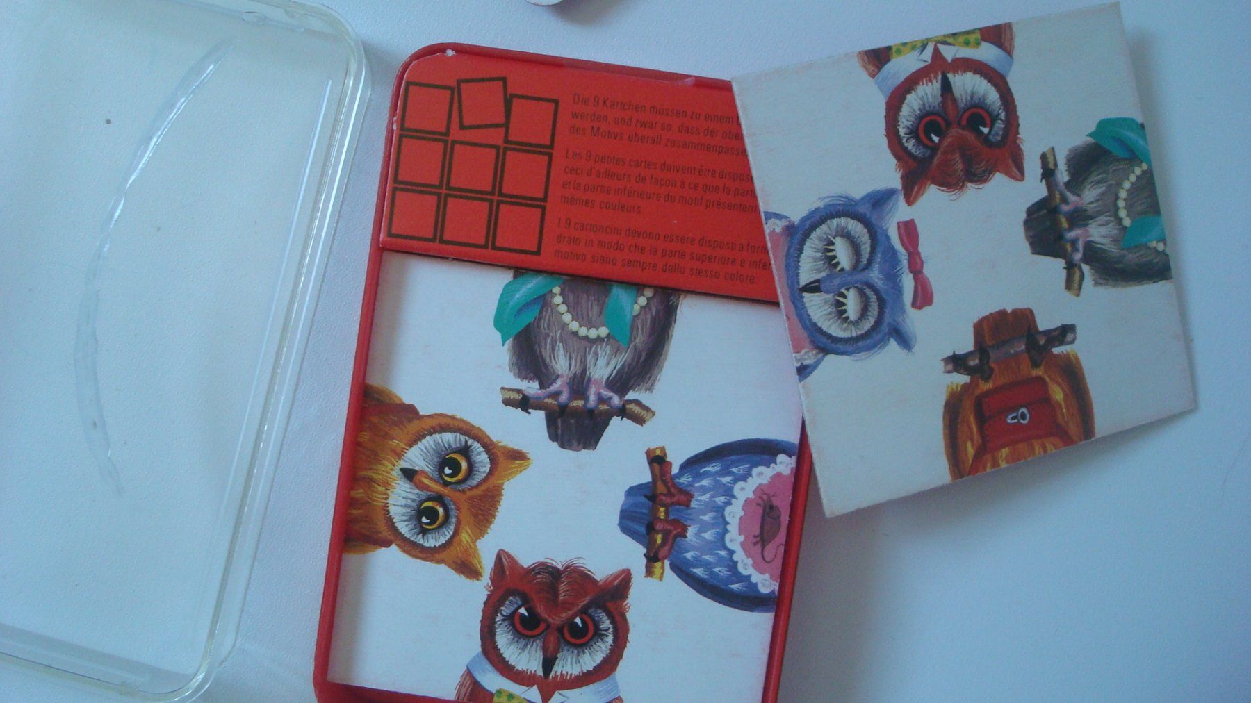 Giochi: Intellix Legespiel Eulen Vintage – Usato da Münchenstein venduto da Pesci6 1