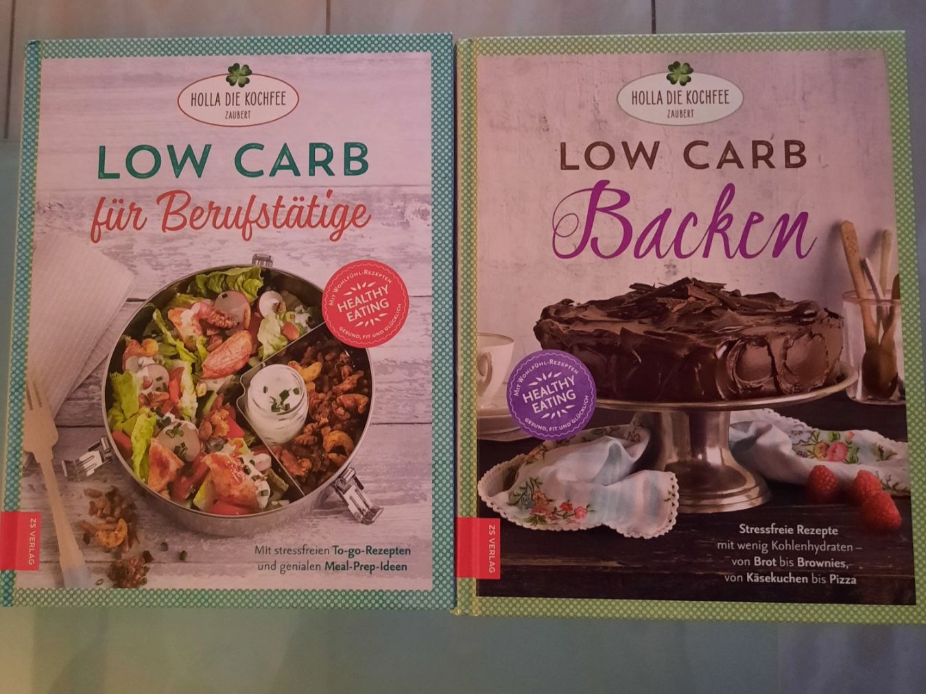 Bücher: 2 Stk. Kochbücher "Low Carb" für Berufstätige & Backen – Gebraucht aus Ibach von urs_sl5h