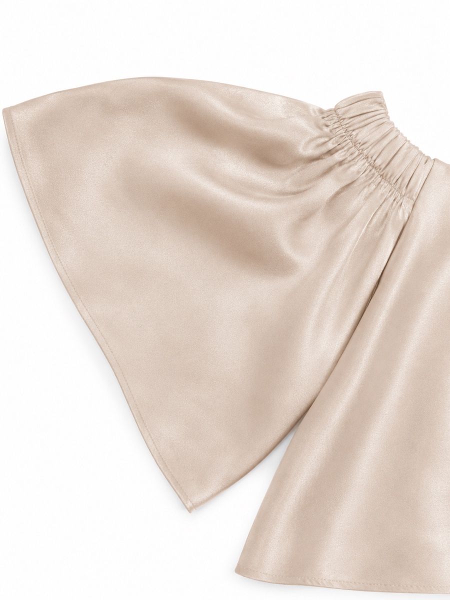 Bershka Lotti di vestiti: Bershka Satin Zweiteiler Beige – Nuovo e nell'imballaggio originale da Aarberg venduto da LovelyThings_ 8