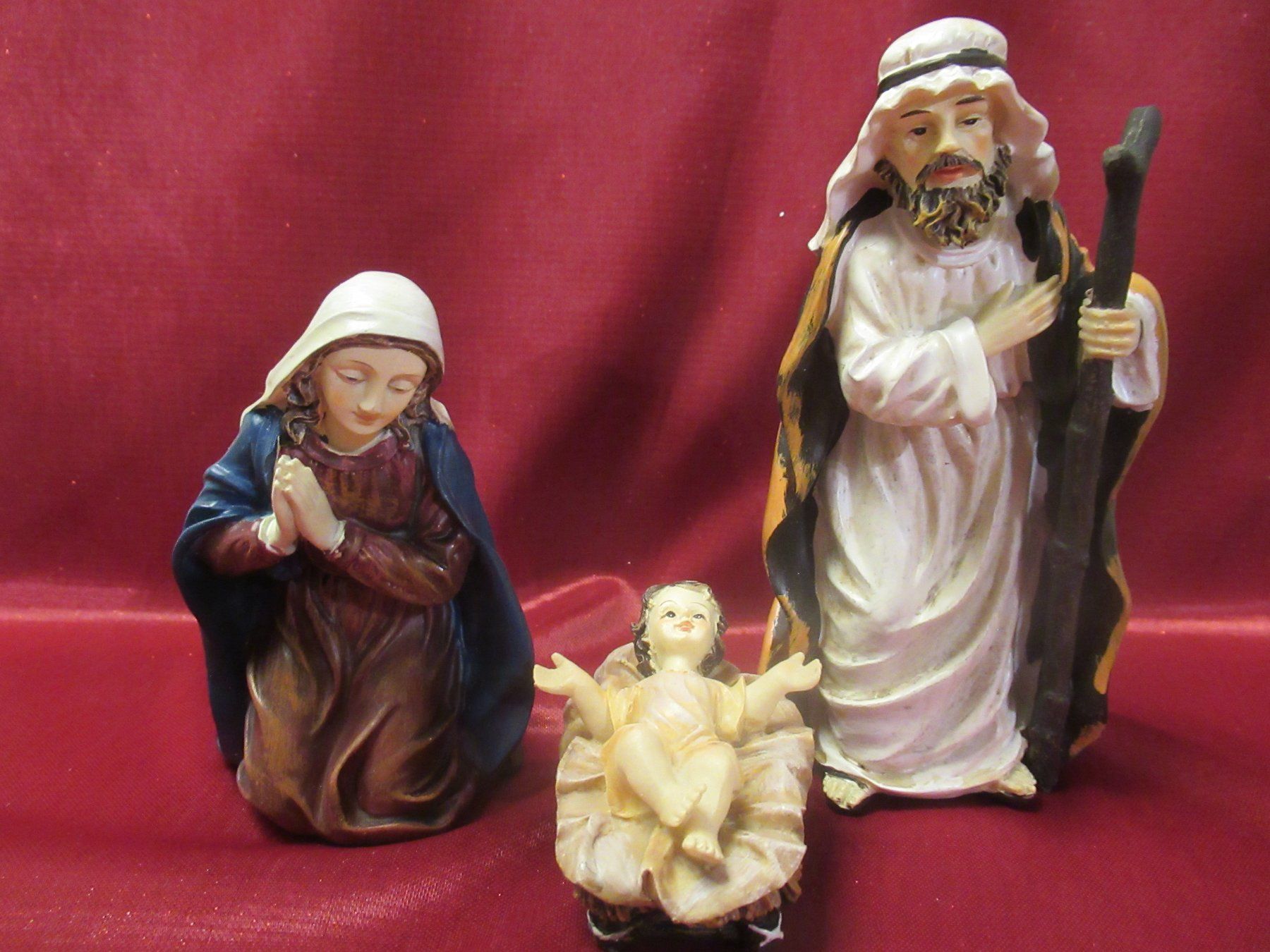 Statuette: Krippenfiguren 13 cm 12-teilig – Nuovo e nell'imballaggio originale da Münchenstein venduto da avit 1