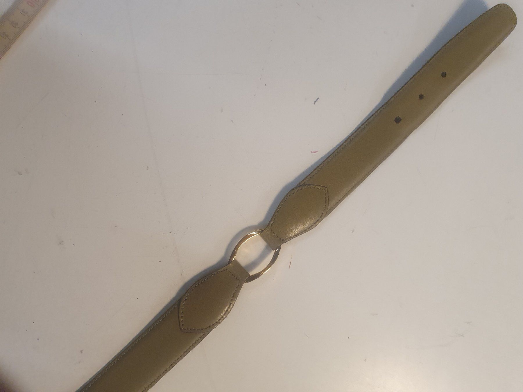 Cinture: Damengurt 3 Teilig oliv 80 cm – Usato da Zürich venduto da loosebone 4