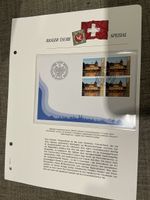 Offizieller Sonderbrief mit der ERSTEN Schweizer Firmenbrief
