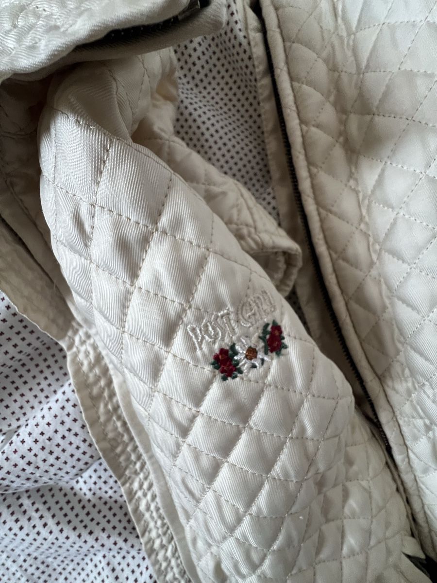 Jacken: Beige Vintage Winterjacke Post Card – Gebraucht aus Bremgarten AG von Anna1999999 4