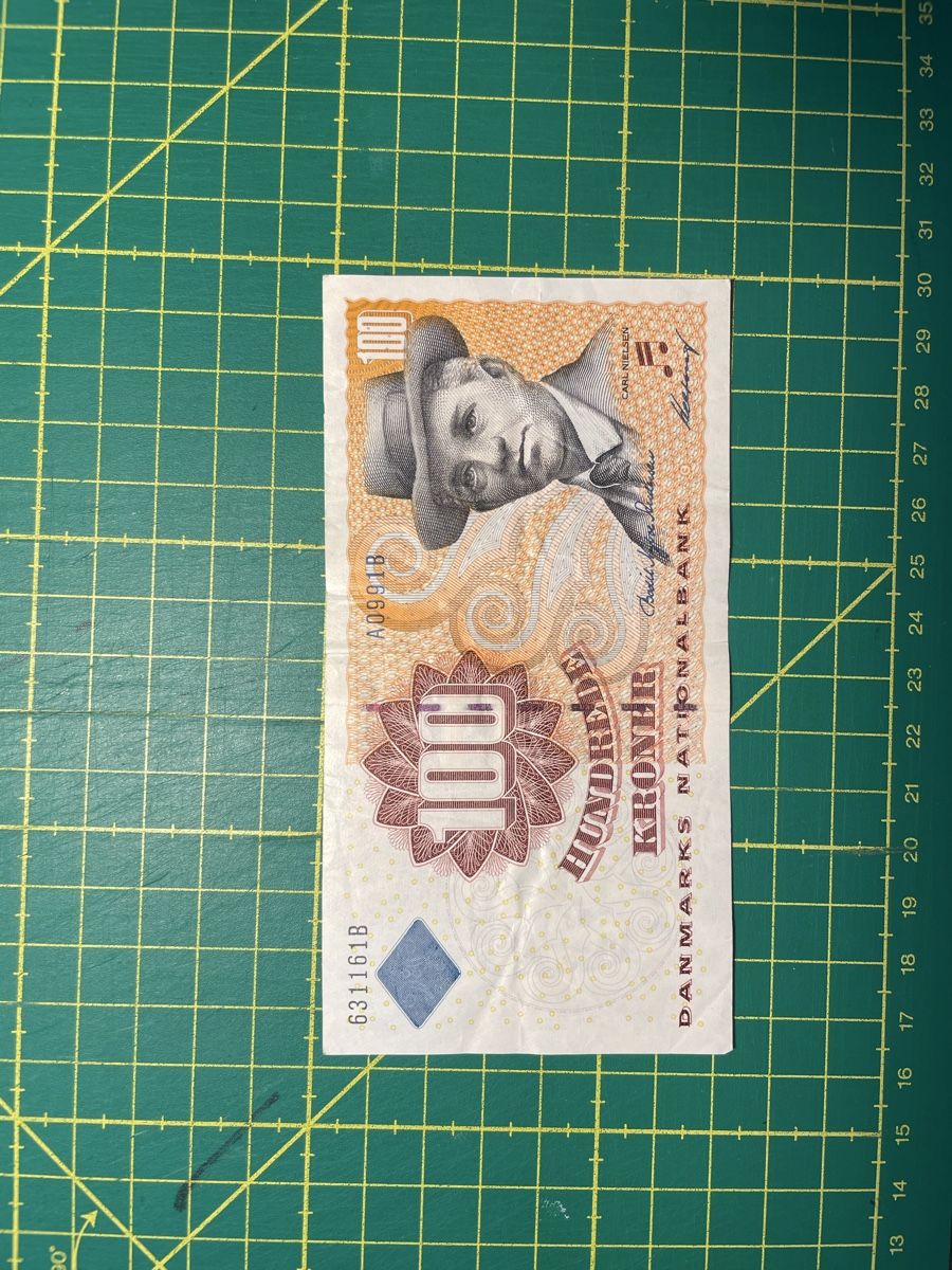 Banknoten: 100 dänische Kronen – Gebraucht aus Bern von gwendulla.gans