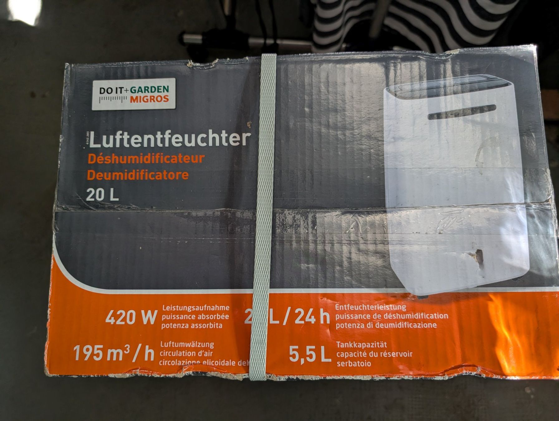 Deumidificatori: Déshumidificateur Do it + Garden 20 L  NEUF – Nuovo e nell'imballaggio originale da Petit-Lancy venduto da kine 5