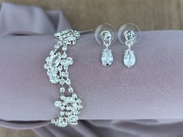 Schmuck-Set mit Zirkonia Nr. 35