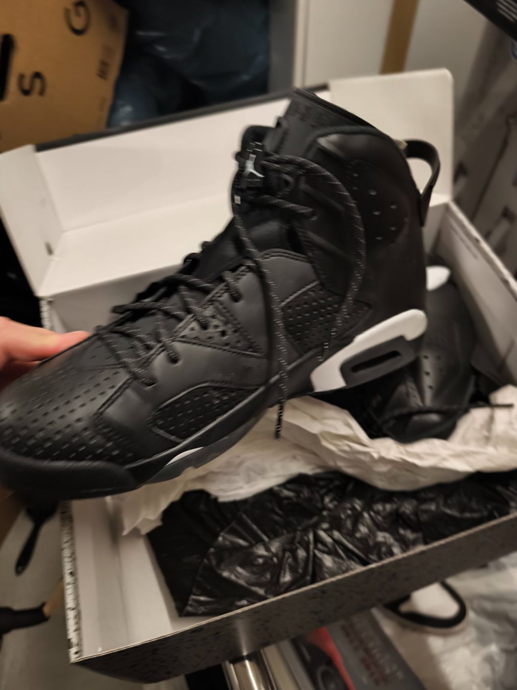 Jordan Scarpe da uomo: Jordan 6 Retro Black Cat Size 45 – Usato da Zürich venduto da l.to 5
