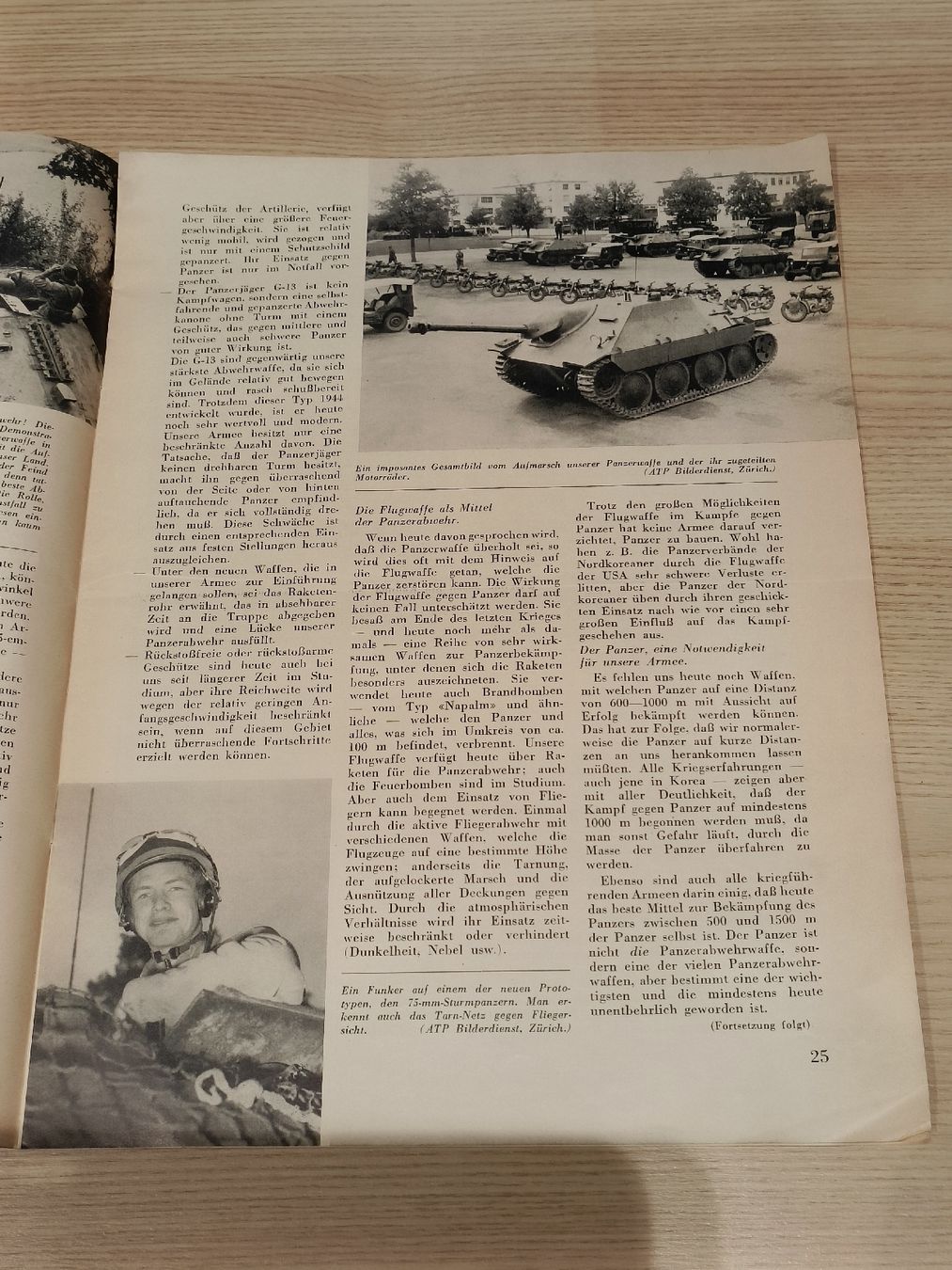 Riviste & Magazine: Wehrzeitung / Der Schweizer Soldat Ausgabe 1950 – Usato da Brugg AG venduto da Ente015 3
